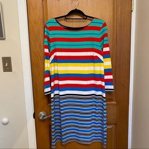 Tommy Hilfiger Multi-Stripped Dress